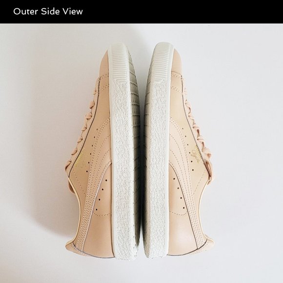 Puma - Clyde Natural Vachetta Sneakers - 6M - Picture 5 of 8